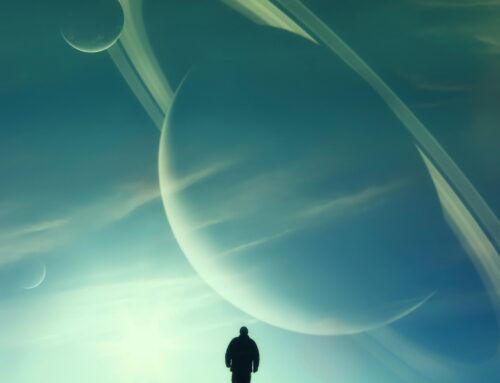 Het veld tussen hemel en mens